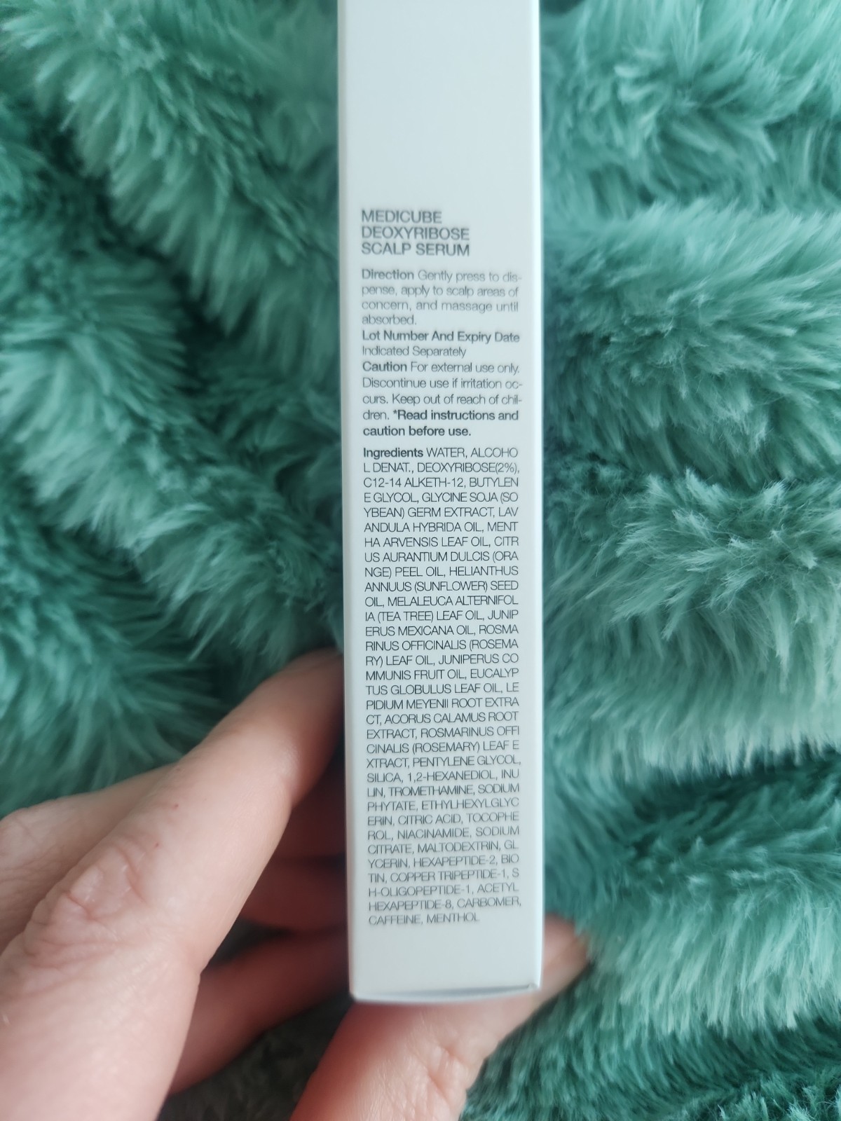 Medicube Deoxyribose 2% Scalp Boosting Ampoule 20ml Biotin Exosome Hair Growth