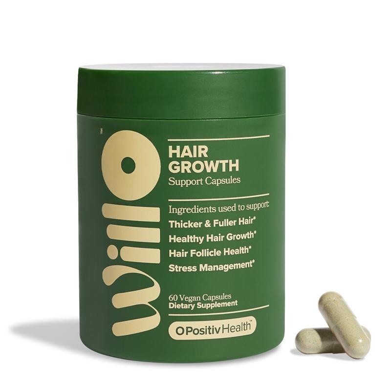 Hair Growth Vitamins – 60 Capsules – Supports Thicker Healthier Hair Growth for