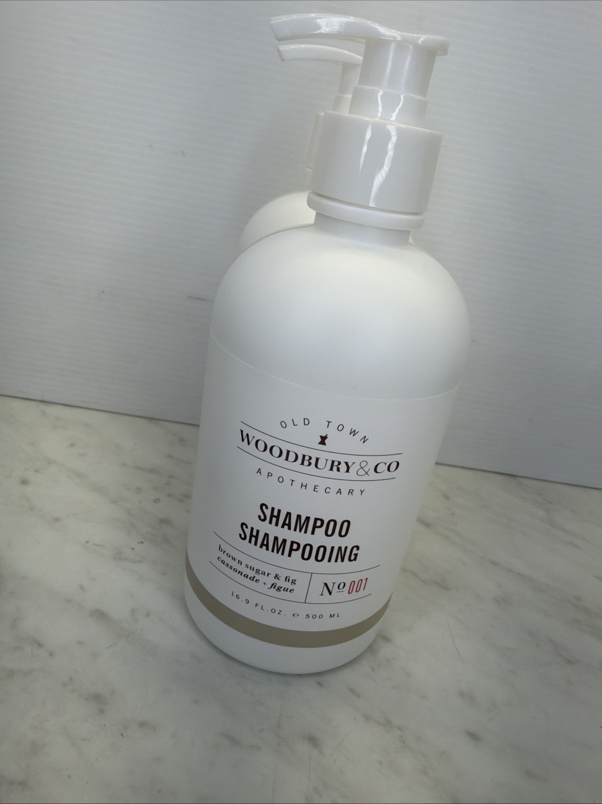 2 Bottles Woodbury & Co. SHAMPOO & CONDITIONER Set 16.9oz Brown Sugar & Fig