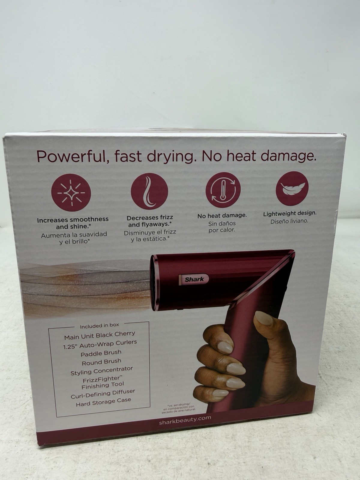 Shark FlexStyle Air Styling & Drying System Black Cherry, HD457CR 🔥SEALED🔥