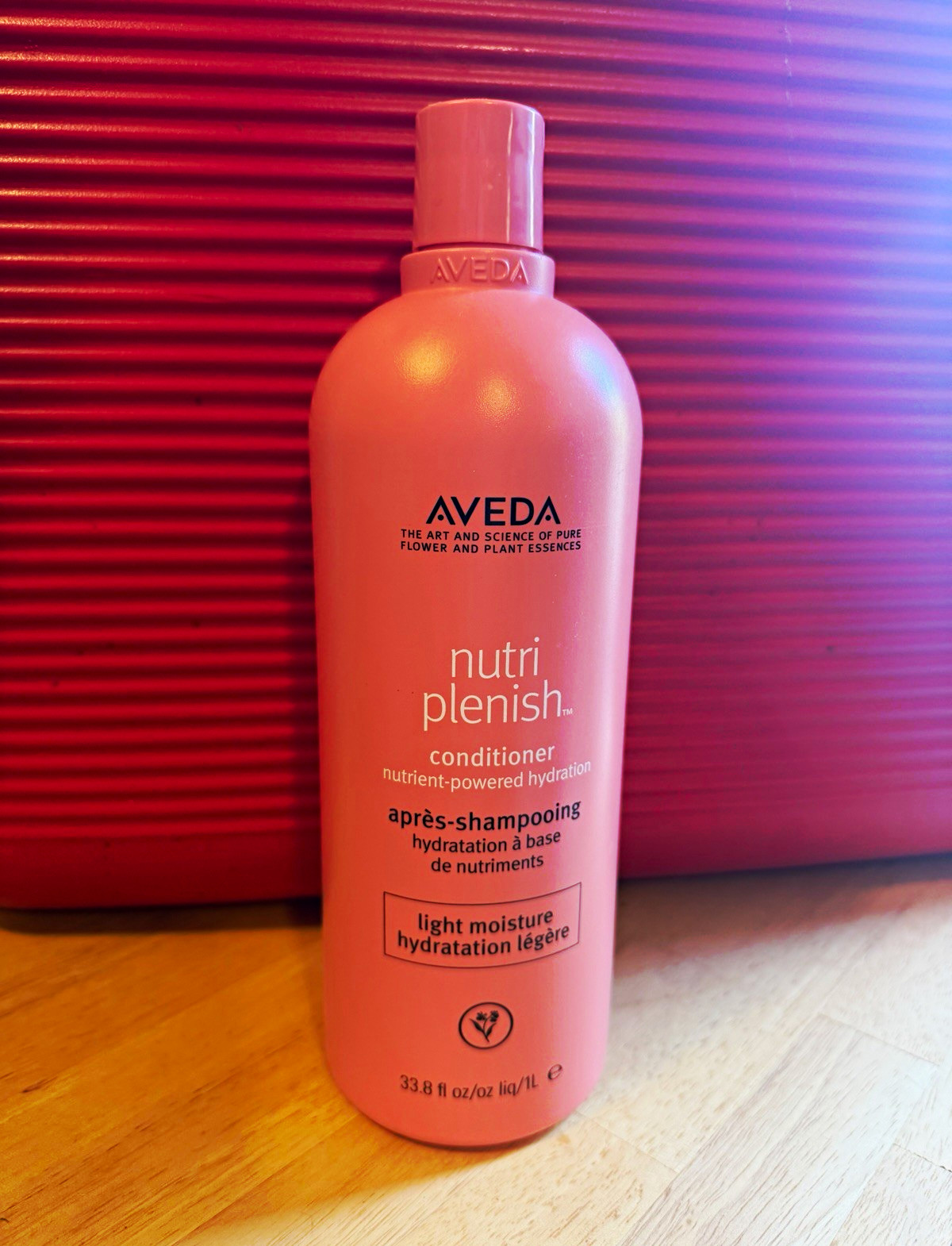 Opened Aveda Nutri Plenish Light Moisture Hydration Conditioner 33.8 fl oz