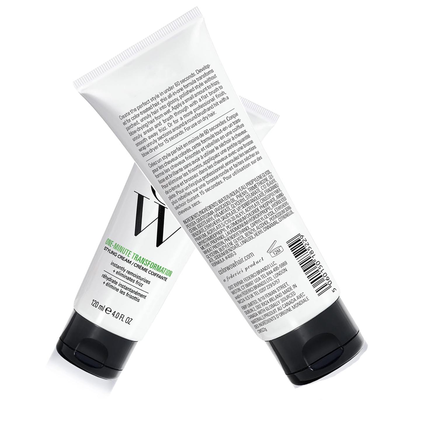 COLOR WOW One Minute Transformation Instant frizz fix Nourishing cream 4OZ