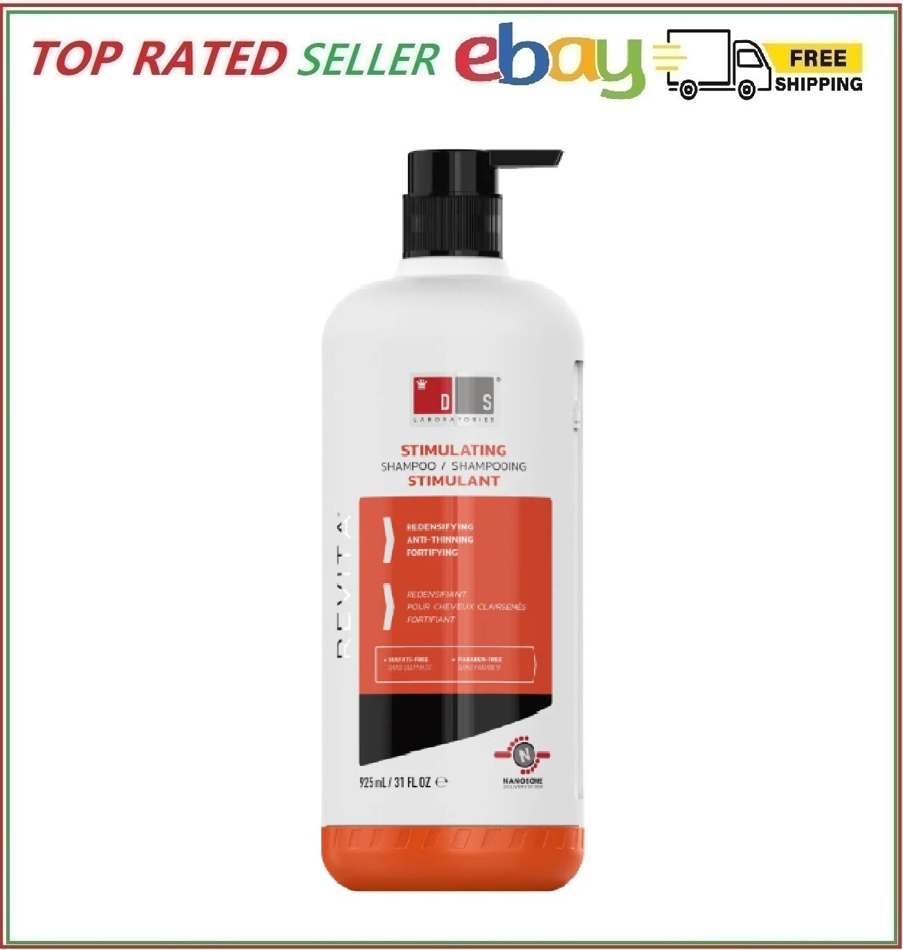 DS Laboratories Revita Hair Stimulating Shampoo Anti-Loss Anti-Thinning 31.3 oz