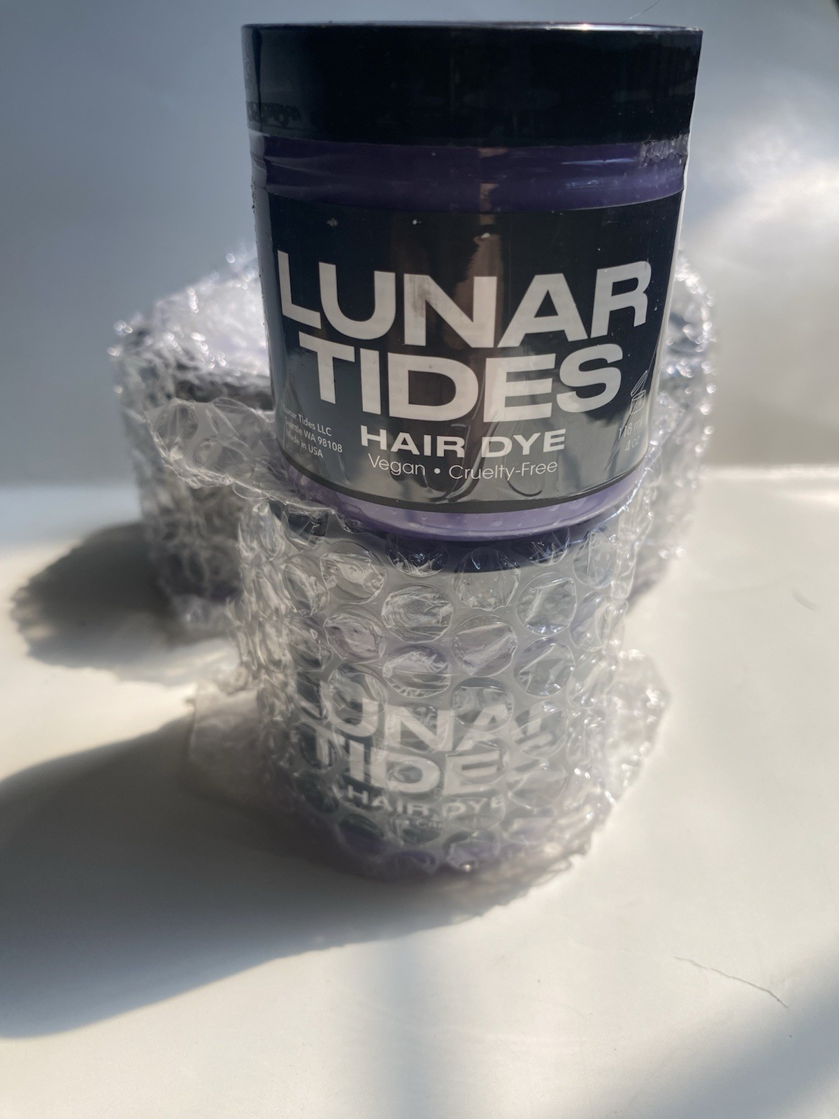 Lot Of 4 Sealed Lunar Tides Temporarily Hair Dye Color (Lunar White) 4 Oz, Vegan