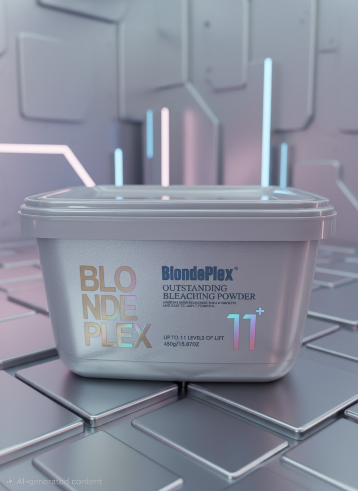 blonde plex hair bleaching powder up to 11 levels lift with smooth and easy to