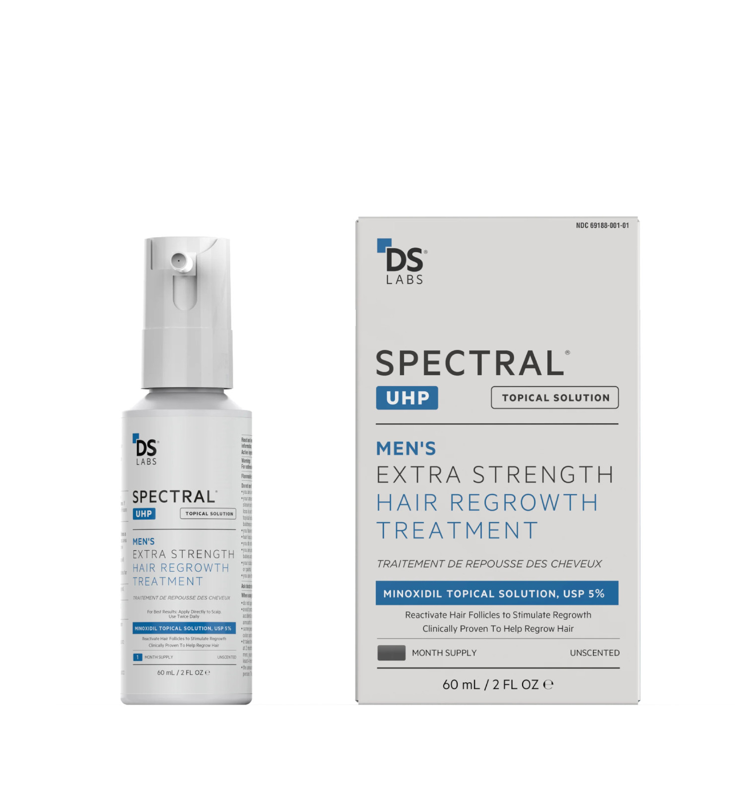 Hair Regrowth Stimulation Kit | Spectral.UHP + Revita Shampoo