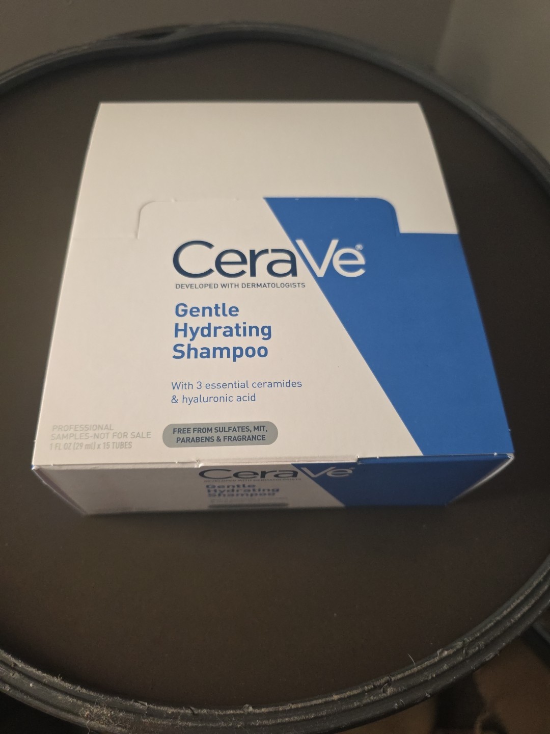 Cerave Gentle Hydrating Shampoo Travel Size 1 Oz Tubes Box Of 15 (15oz Total)