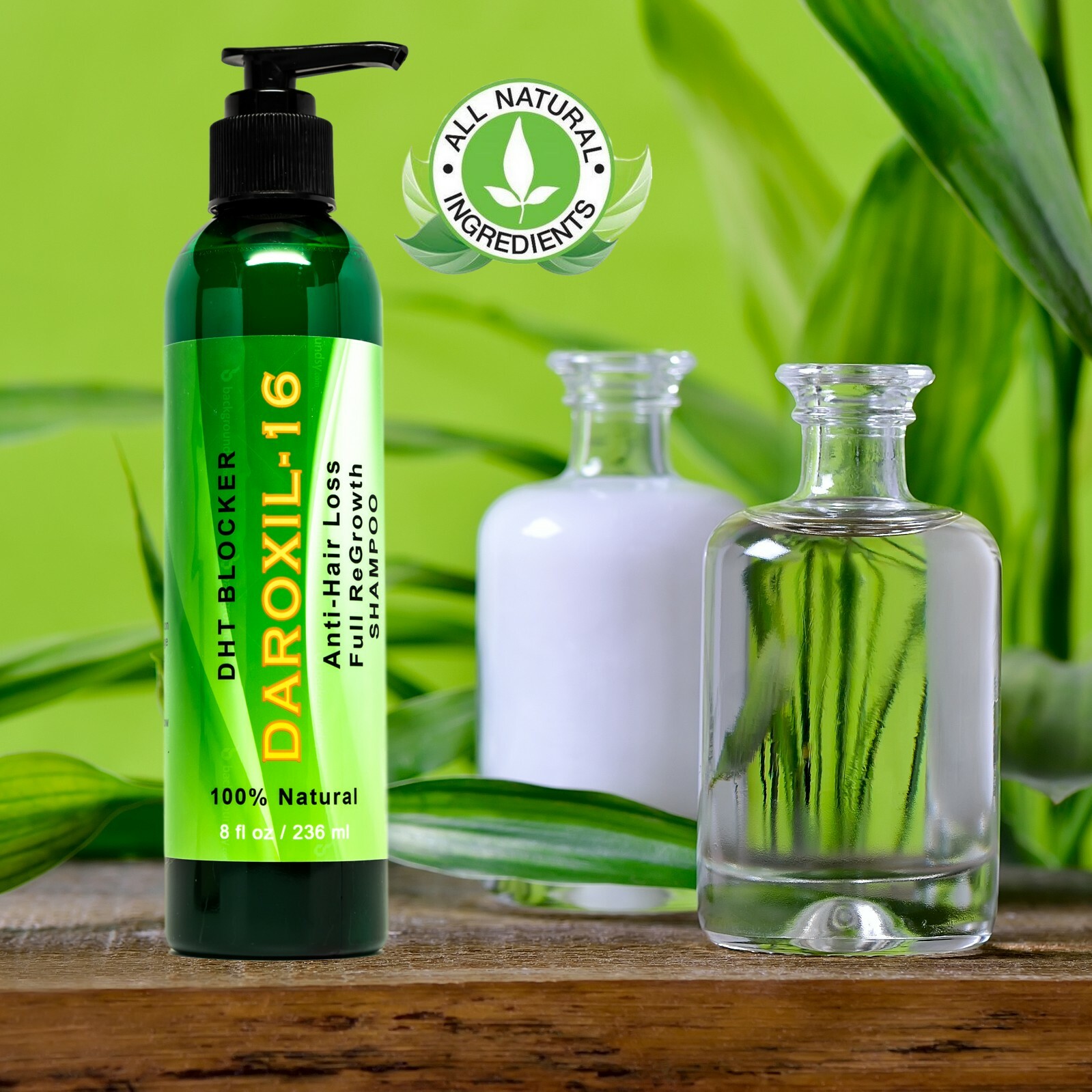 Best Fastest Hair Loss ReGrowth Anti Thinning Shampoo 16 Organic Oils Men Women
