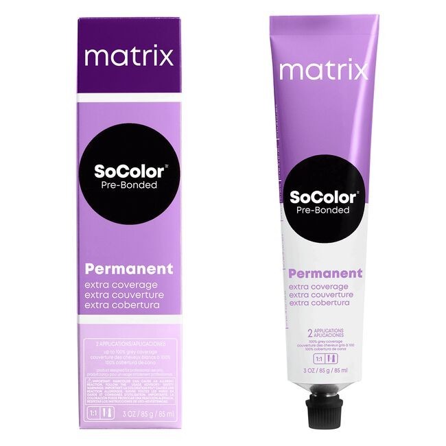 Matrix SoColor Pre-Bonded Permanent Extra Coverage Hair Color 3oz – NIB