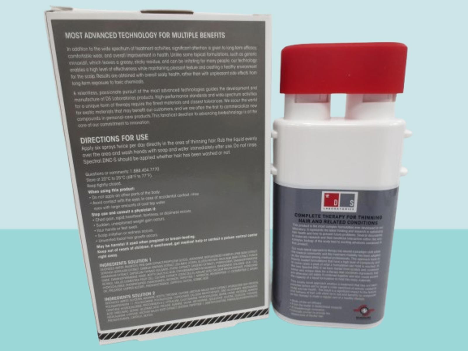 DS LABORATORIES BREAKTHROUGH HAIR SUPPORT SYSTEM FOR THINNING HAIR 4 OZ NWB