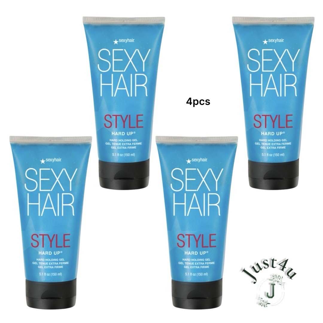 Style Sexy Hair Hard Up Gel, 5.1 oz (4PACK)