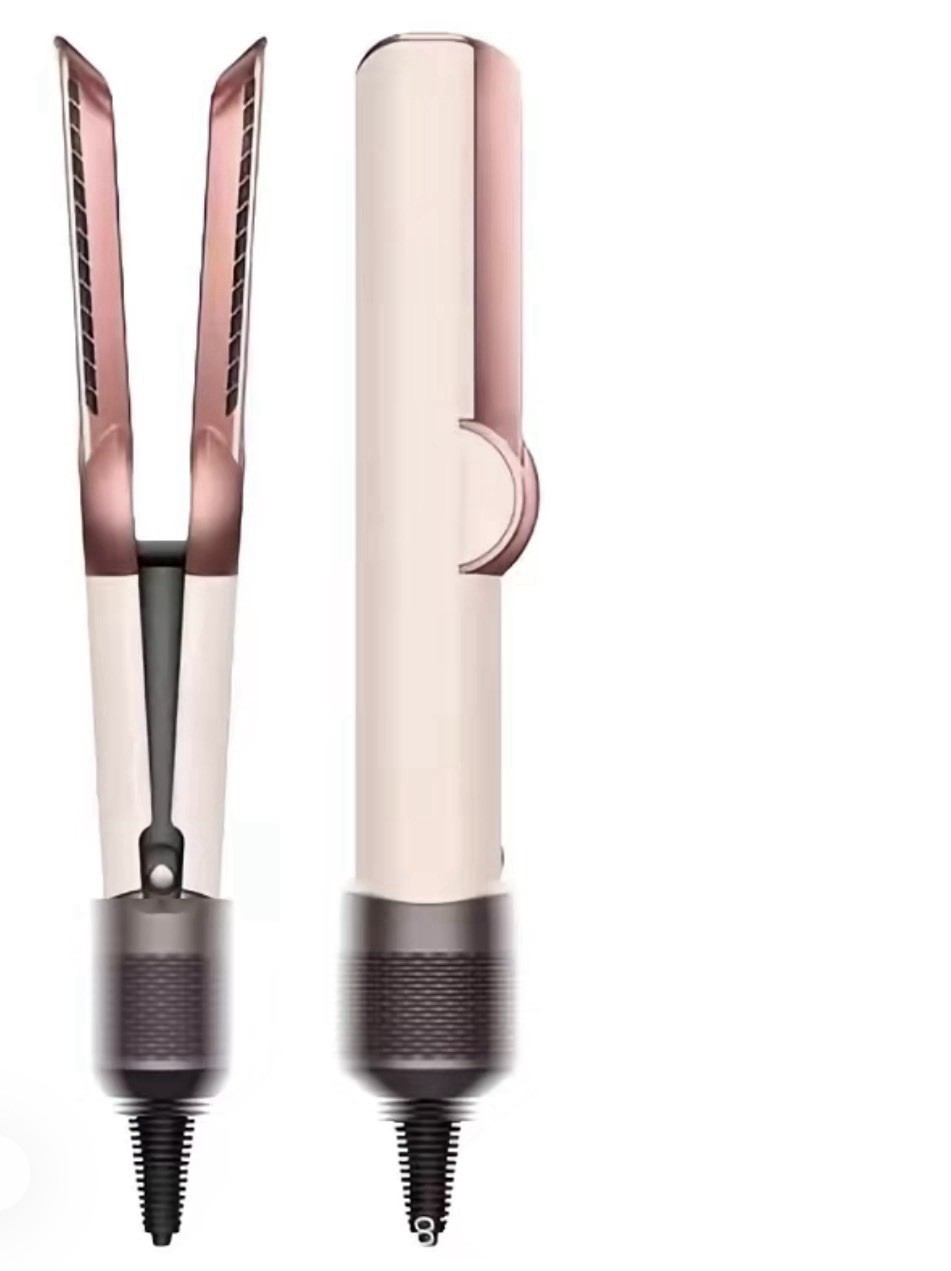 Pink Electric Hair Straightener Flat Iron Styling Tool for Unisex Adults