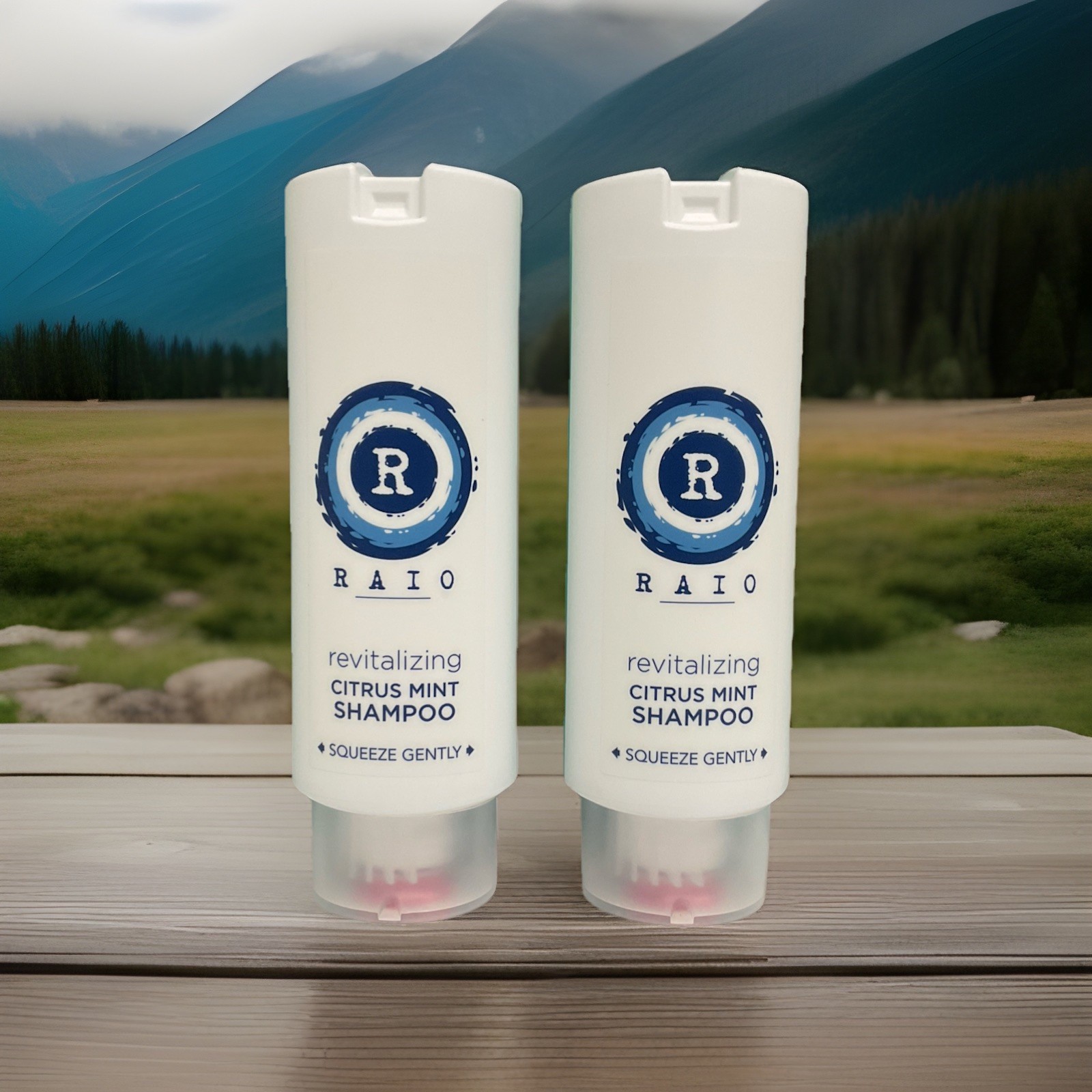 2 Bottles Raio Revitalizing Shampoo Smart Care Citrus Mint 12.17oz / 360 ml