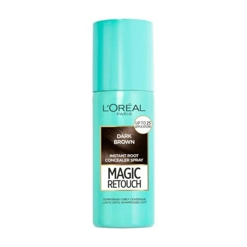 LOreal Paris Magic Retouch Root Concealer Dark Brown 75ml Pack of 4