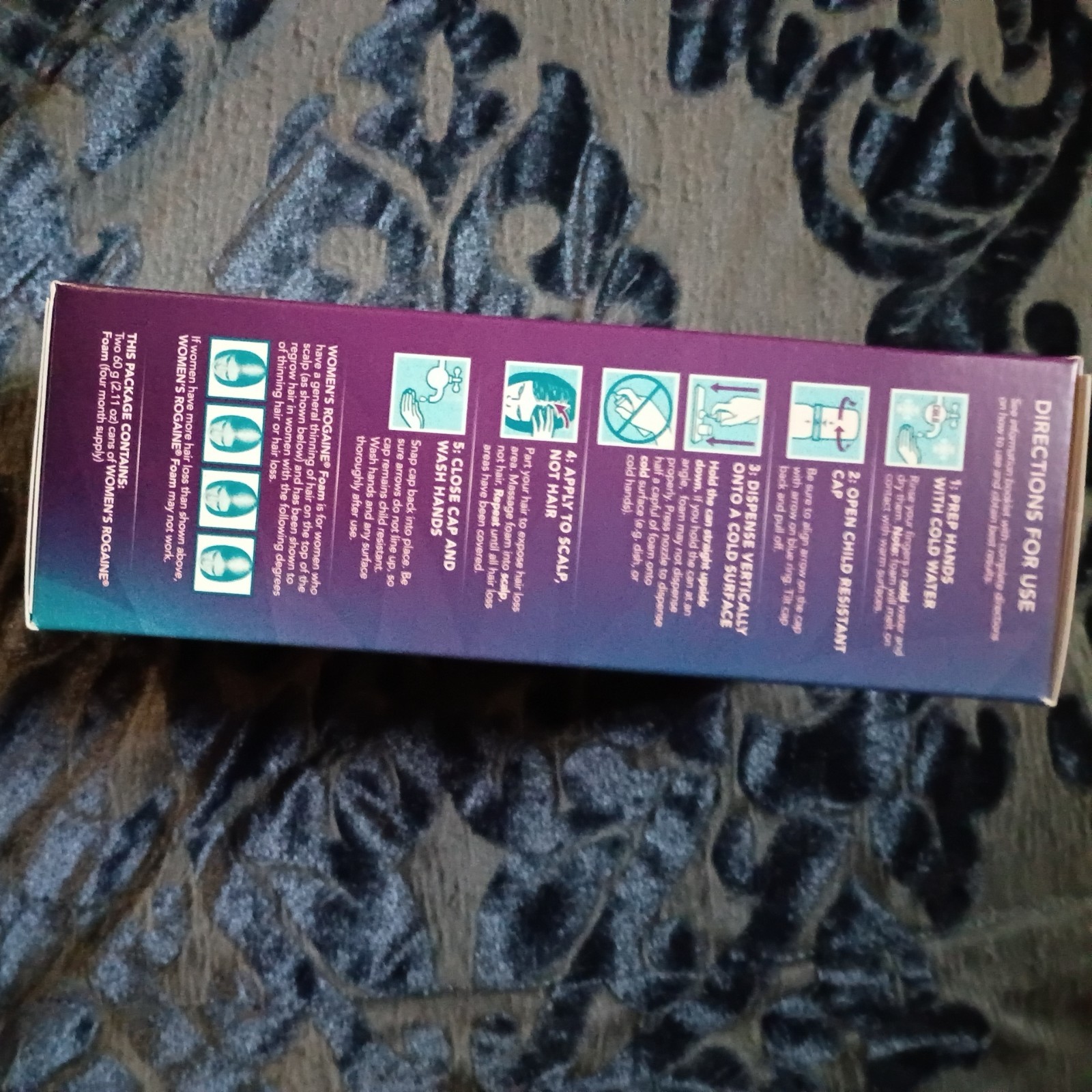 Women’s Rogaine 4 Month Hair Unscented 5% Minoxidil Topical Aerosol Exp:09/27