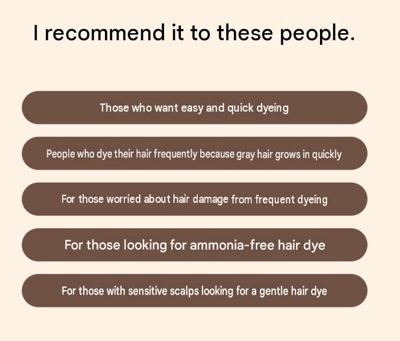 JAYEONIRANG Speed Hair Color #3N Dark Brown Hair Dye Korean Seller NEW