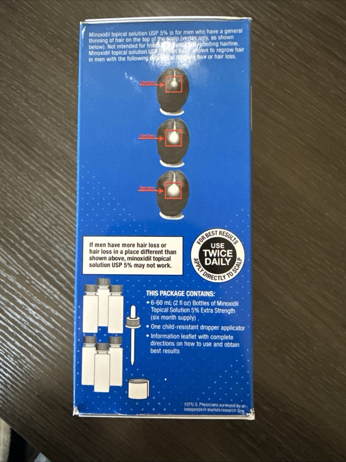 2 Pack Kirkland Minoxidil 5% Hair Regrowth Treatment 12 Month Supply EXP 12-2028