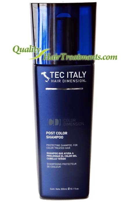 Tec Italy Color Care Shampoo Post Color for tinted hair 10.1 oz