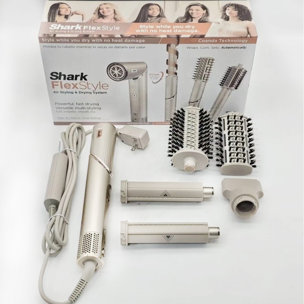 1300W Shark Flex Style Air Styling & Drying System – Stone (HD430) 120V,60HZ US