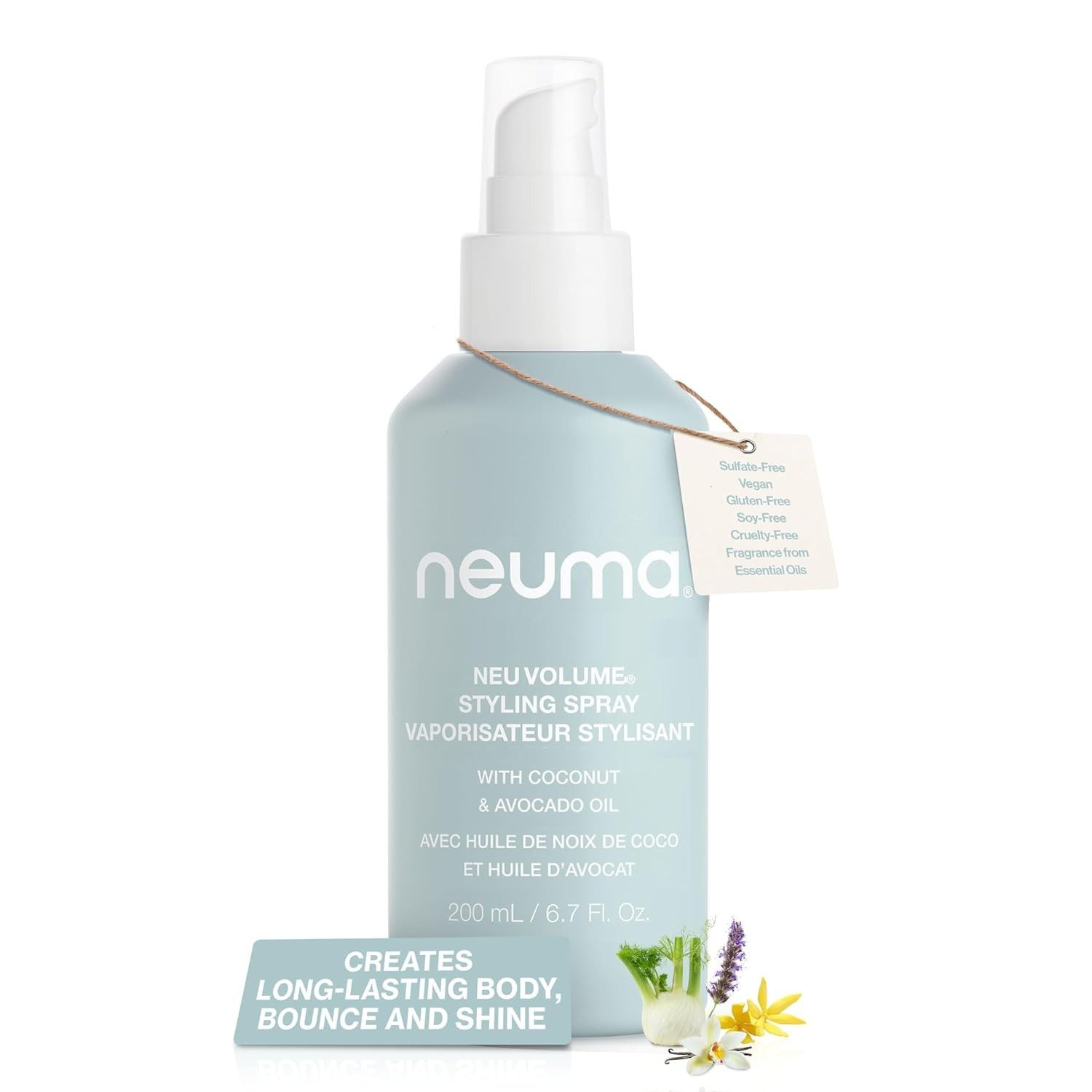 Neuma – Neu Volume Styling Spray, 6.7 Fl Oz/200 mL ($29+ Value)