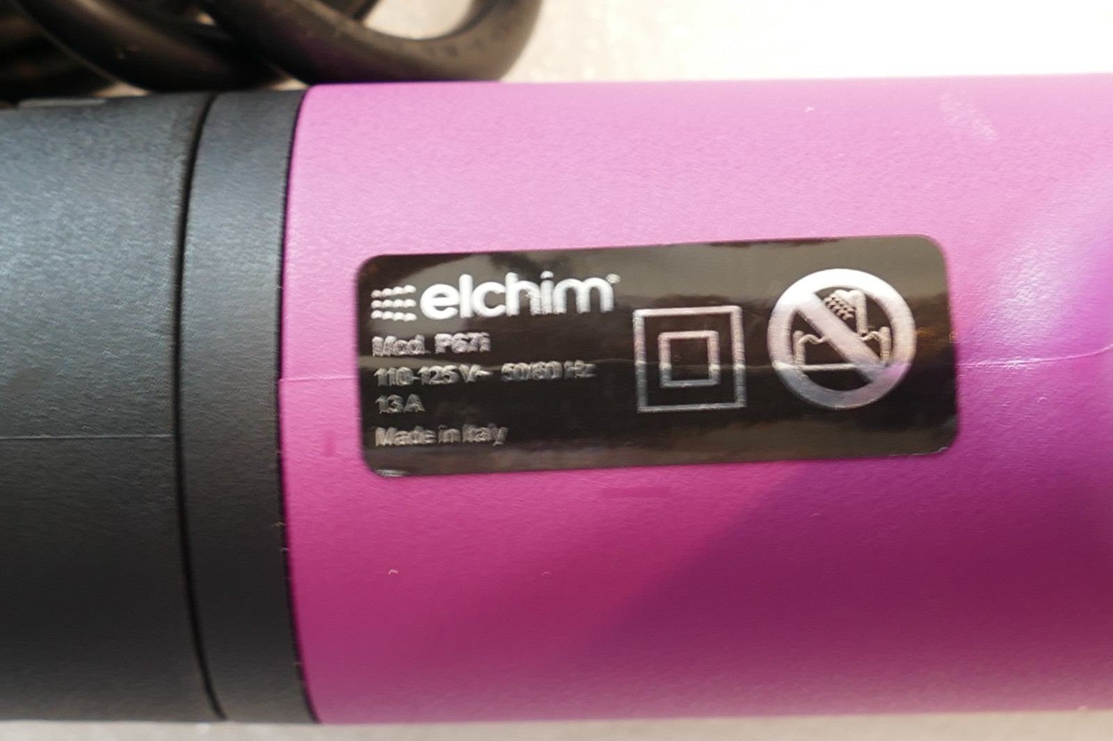 Elchim Anemos V2 P67i Professional Ionic Hair Dryer 1875W Made in Italy