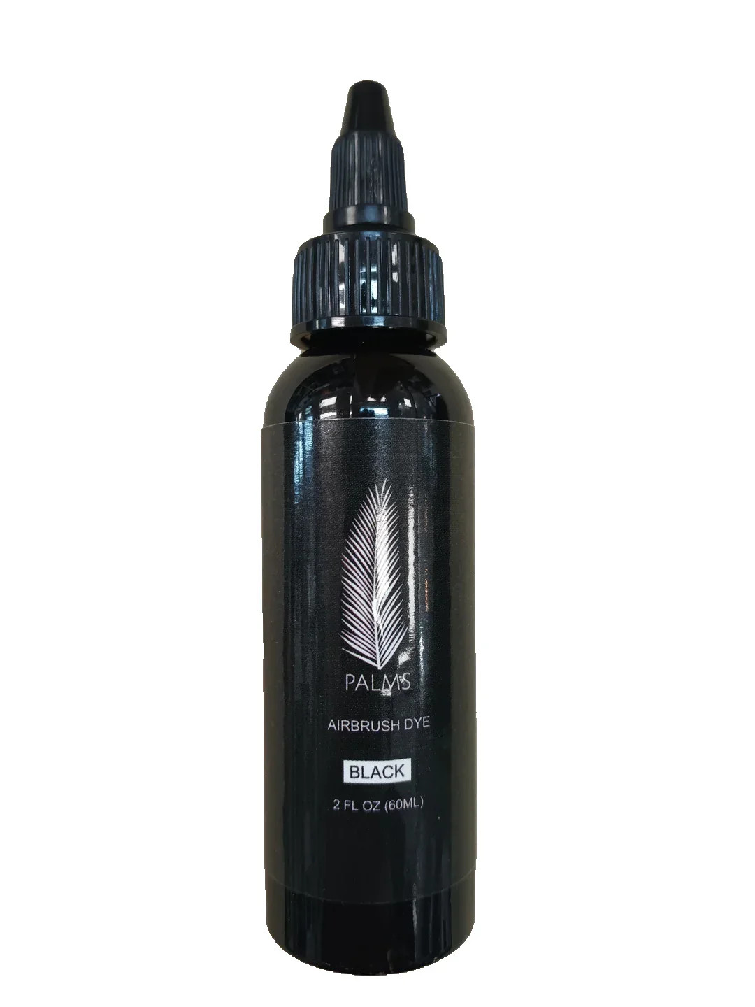 Palms Black Airbrush Dye 2oz Barber Enhancement Waterproof