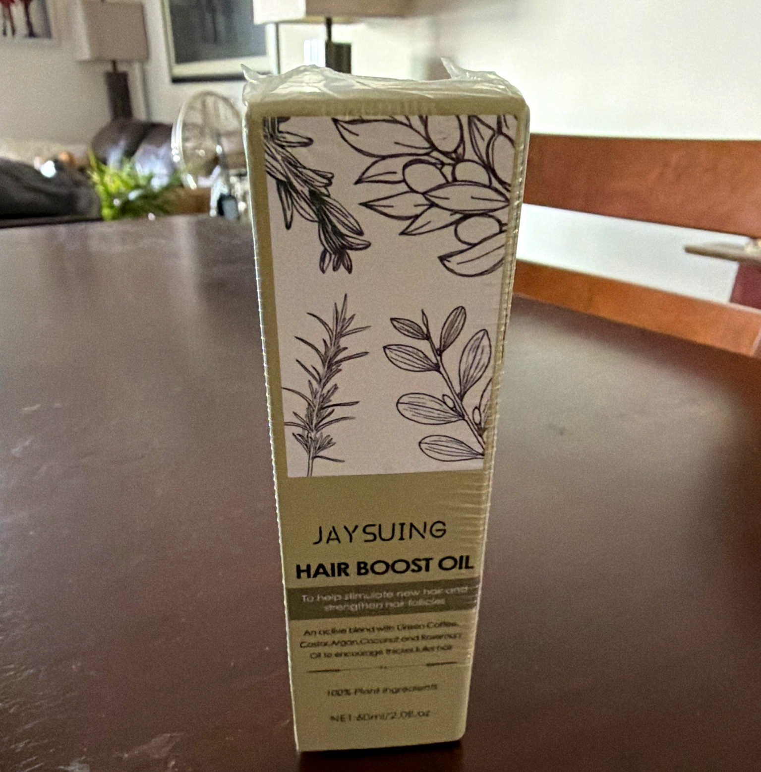 JAYSUING Hair Boost Oil 2.0 fl oz 100% Plant Ingredients Rosemary Unisex