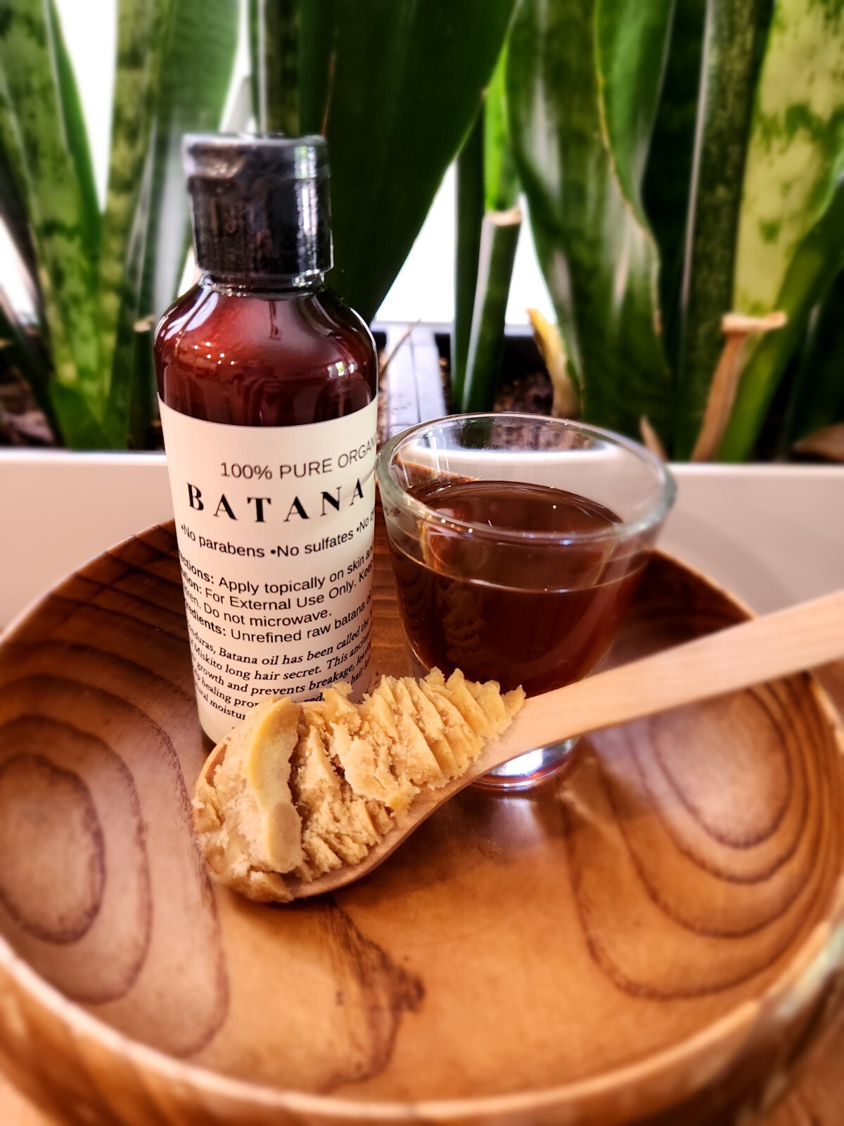 100% Organic Batana Oil from Honduras, natural hair growth 3.4 fl.oz/100ml