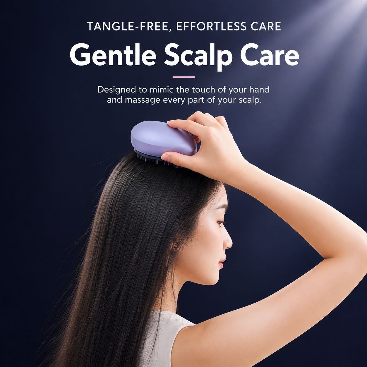 Electric Scalp Massager Hair Brush Essential Oil Atomization Rechargeable Comb