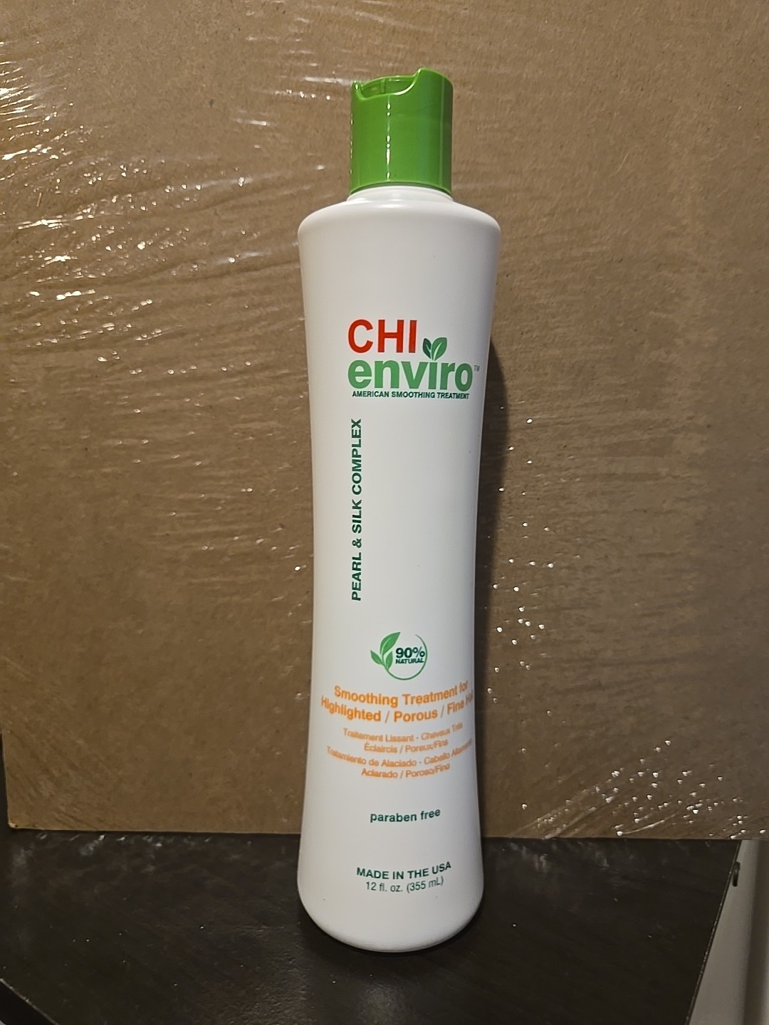 CHI Enviro Smooth Treatment for Highlighted Porous and Fine Hair, 12 oz.