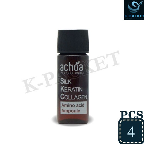 ACHOA Silk Keratin Collagen Hair Ampoule 15ml x 4EA Korean Seller KOREA MADE