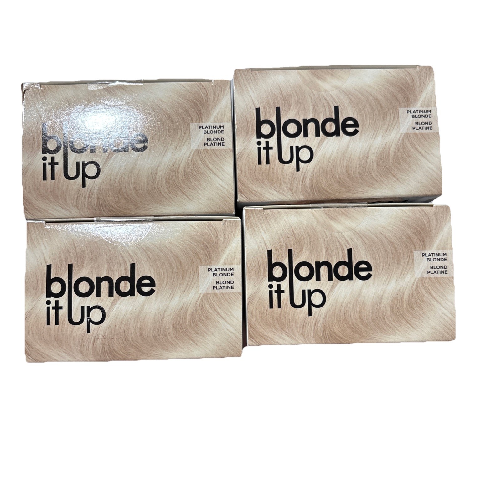 (4) Clairol Blonde It Up No Bleach Permanent Blonding System Platinum Blonde