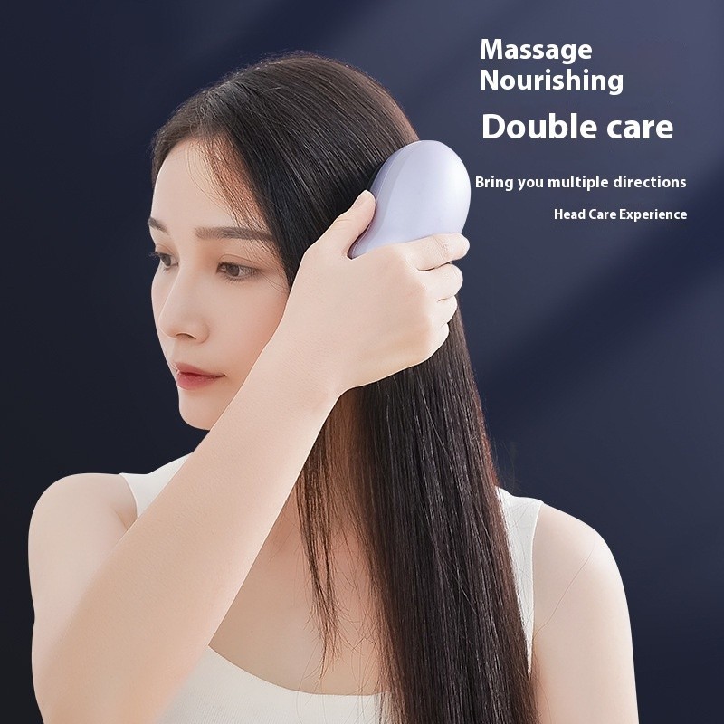 Electric Scalp Massager Hair Brush Essential Oil Atomization Rechargeable Comb