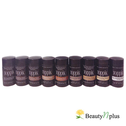 Toppik Hair Building Fibers Travel Size 0.11 oz / 3g (Choose from 9 colors)