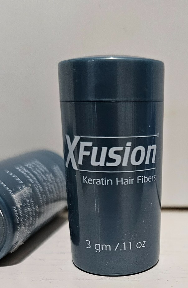 XFusion Keratin Hair Fiber Fiber 3g Ea. 2 x White, 2 x Grey,2 x Blonde, 1 Auburn