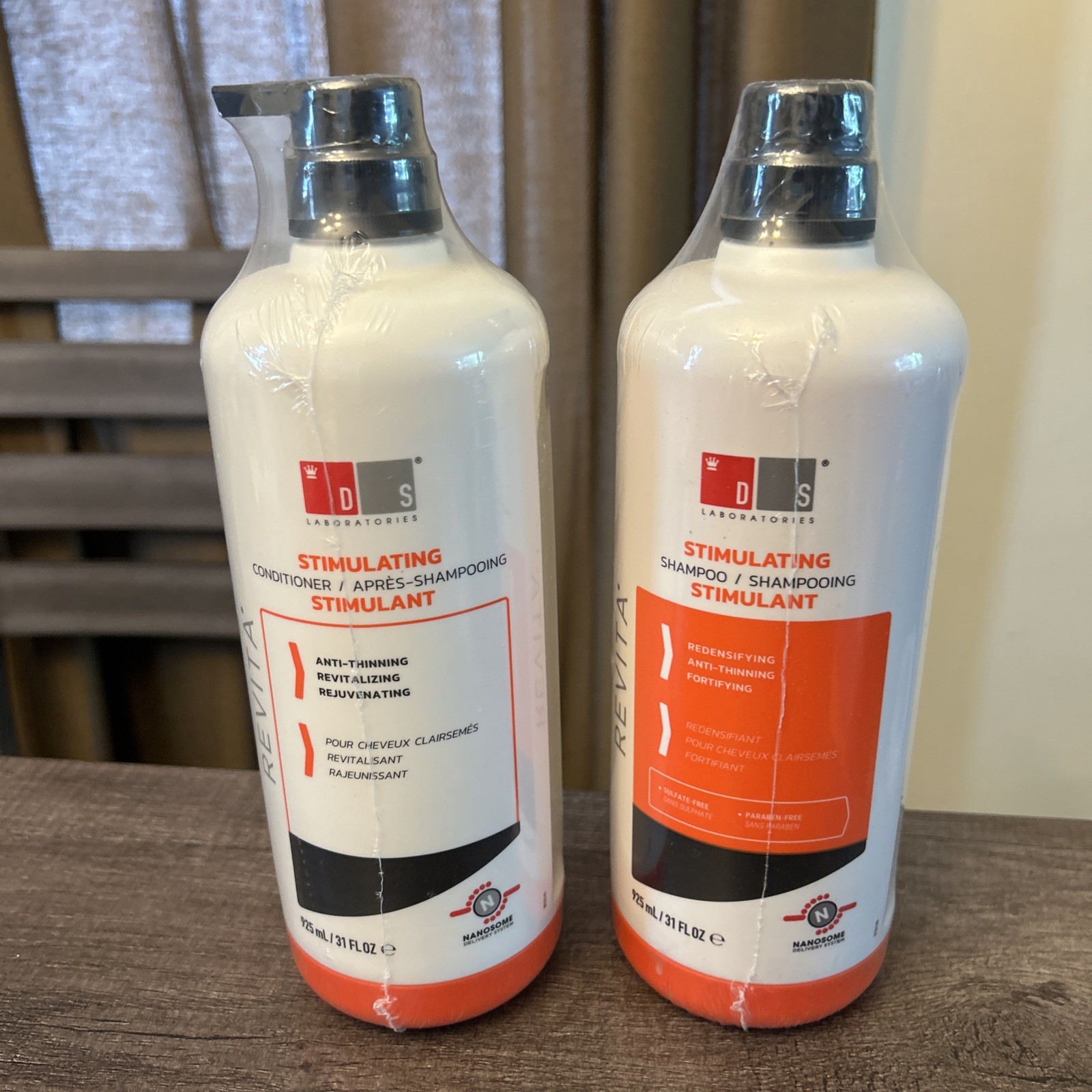 DS Laboratories Revita Stimulating Shampoo & Conditioner 31 Oz EXP. 2025 / 2026