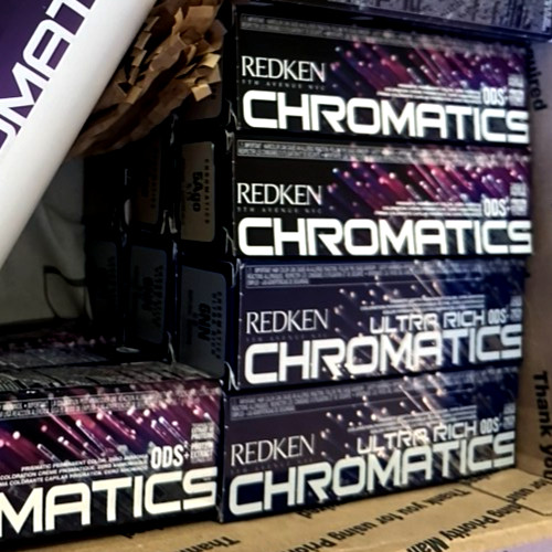 NEW INVENTORY OF REDKEN DISCONTINUED “CHROMATICS” NO AMMONIA HAIRCOLOR