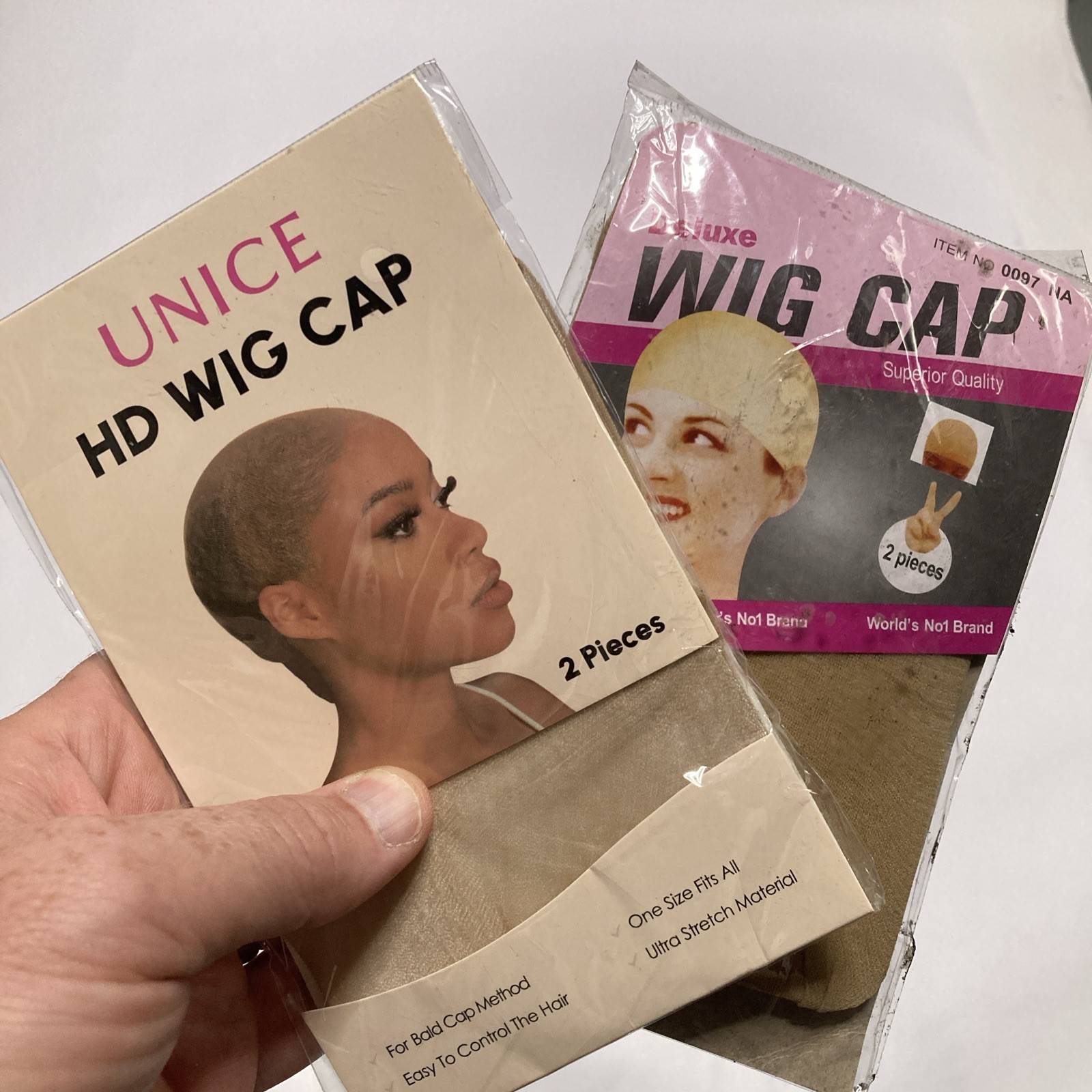 Wig Cap 2 Pack Unice & Unbranded HD One Size
