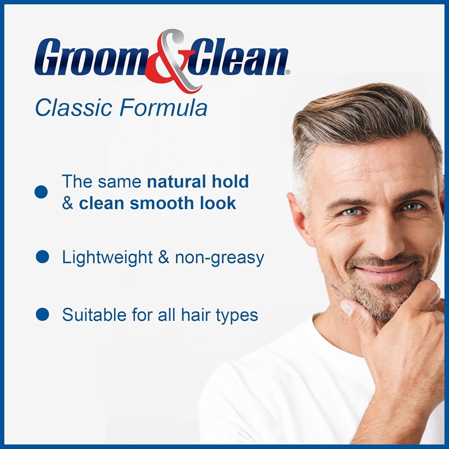 Groom and Clean Greaseless Hair Control Cream 4.5 oz Ea EXP 7/2028 2 Pack Fast S
