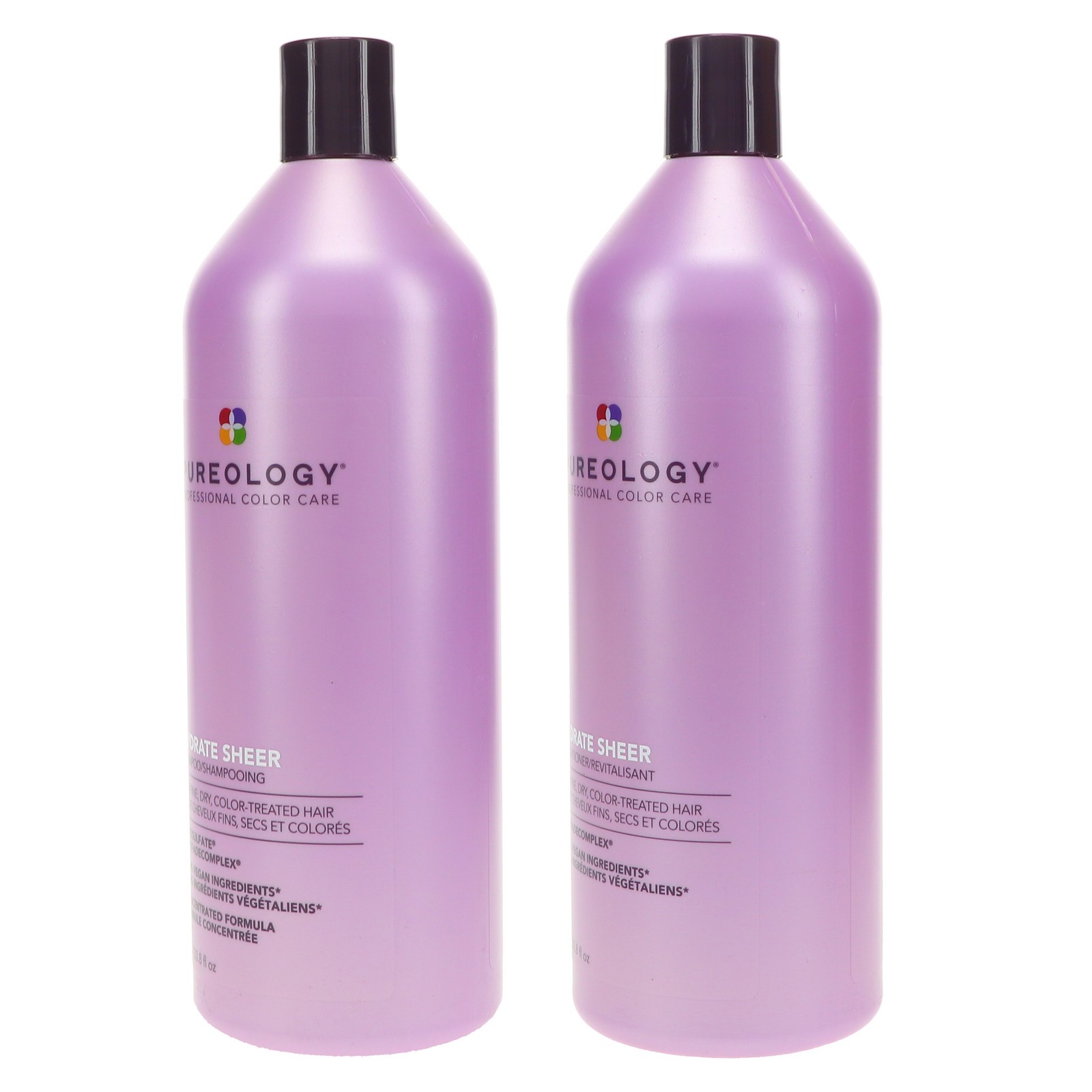 Pureology Hydrate Sheer Shampoo 33.8 oz & Hydrate Sheer Conditioner 33.8 oz