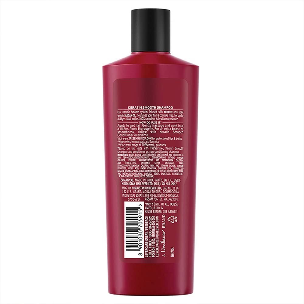Hair Shampoo and Serum Kit 340ml Shampoo & 50ml Serum for 48H Frizz Control
