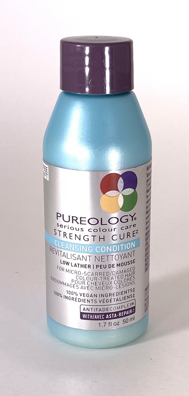 Pureology – Strength Cure Cleansing Condition – – 1.7 oz Travel Size Low Lather