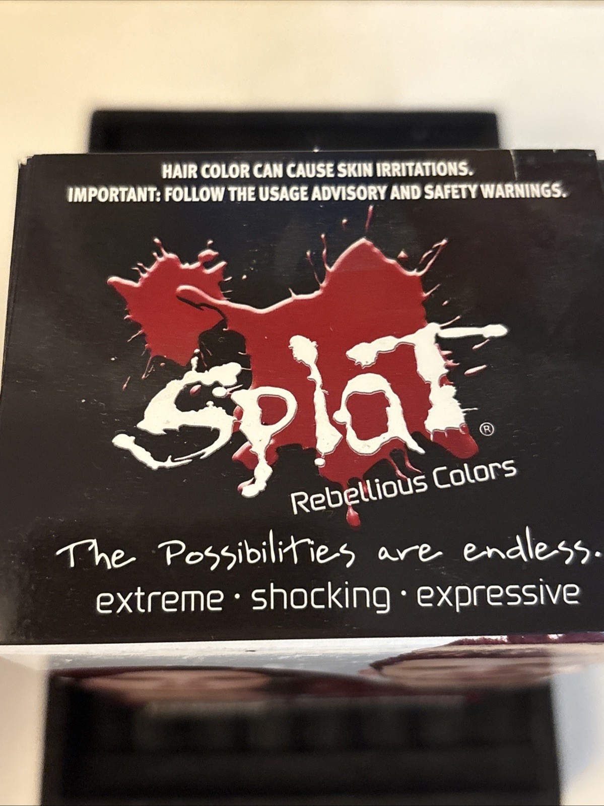 Splat Crimson Obsession Semi Permanent Hair Dye Kit with Bleach, 1 Application,
