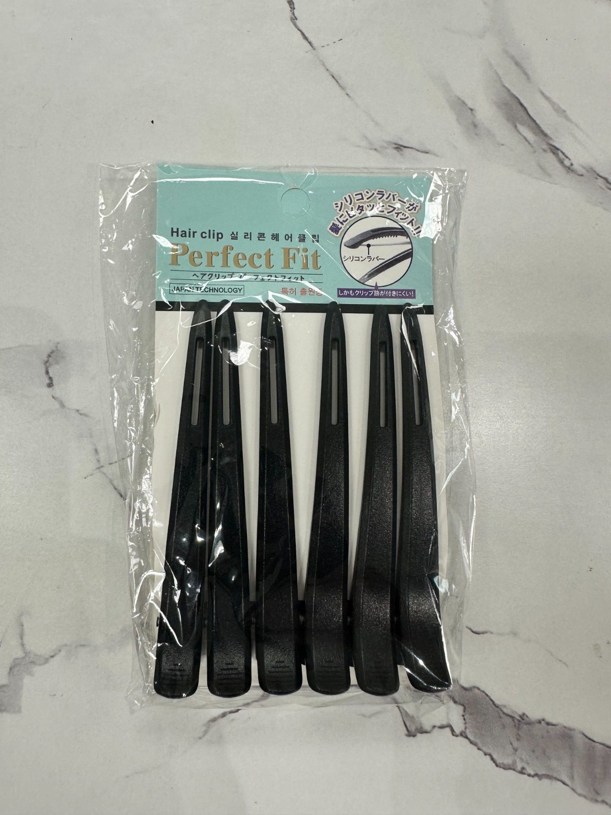 Alligator Plastic Clips (6PK) Aqua