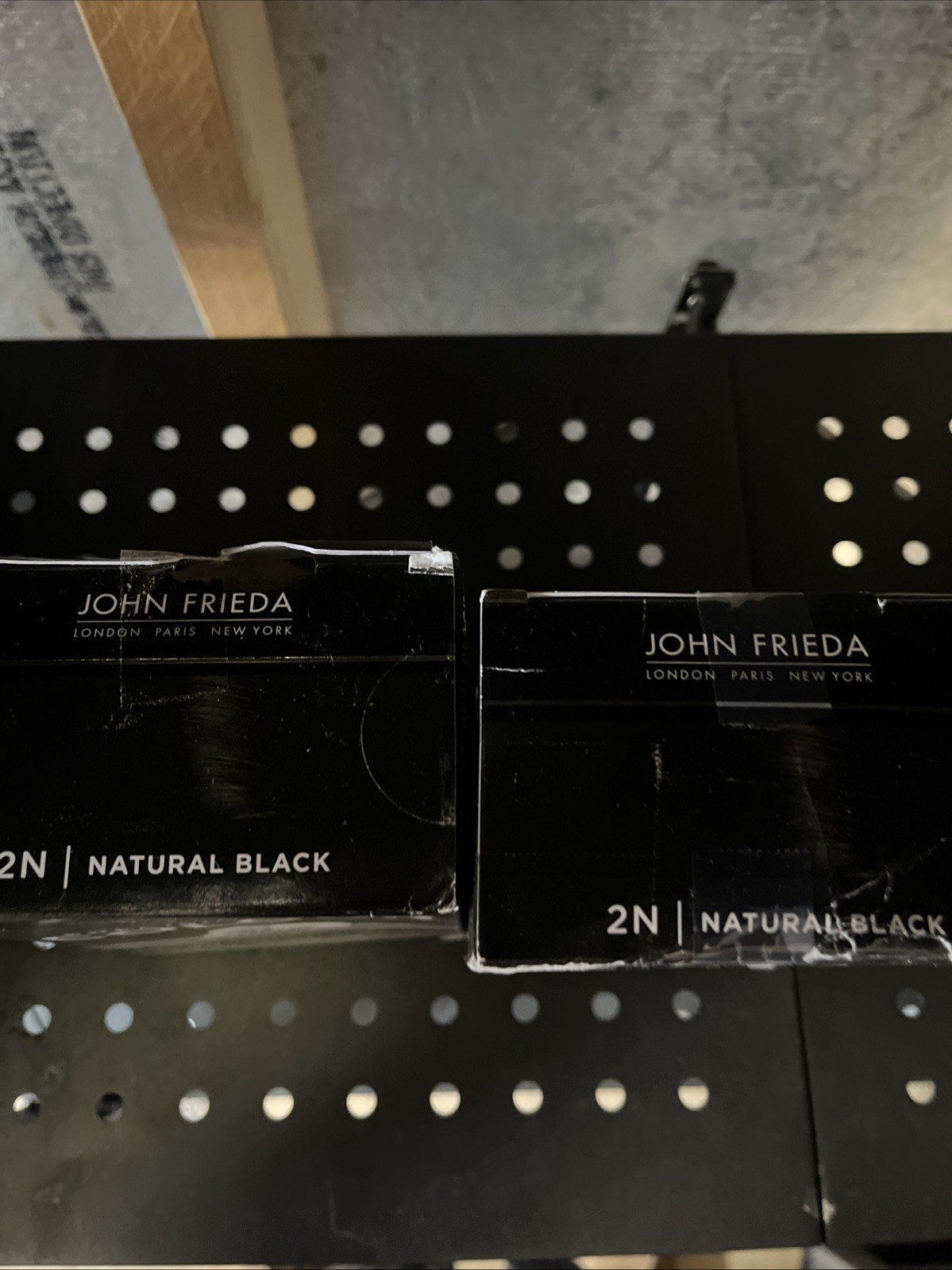 2 John Frieda Precision Foam Colour Luminous Black 2N Natural Black New in Box