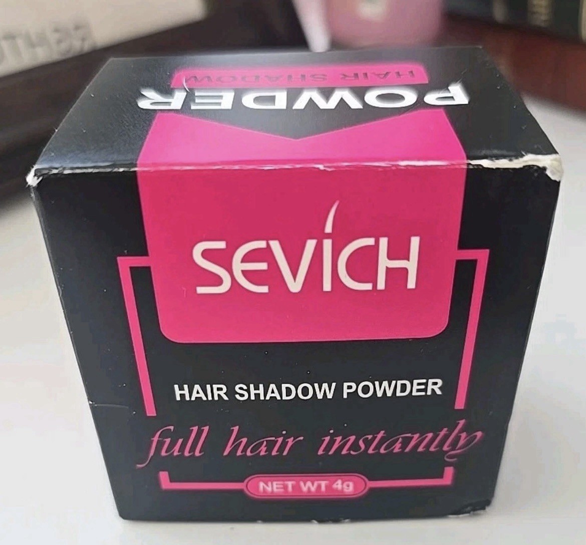 Sevich Black Hair Shadow Powder Full Haie Instantly 4g