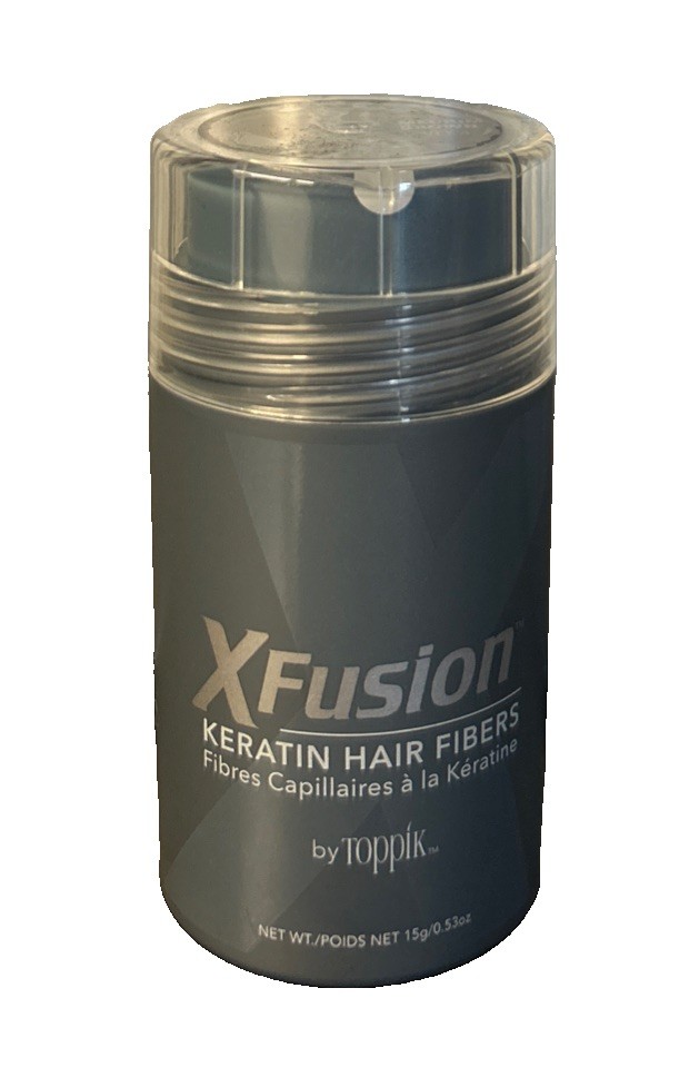 Xfusion Keratin Hair Fibers 15G / 0.53 oz Medium Brown
