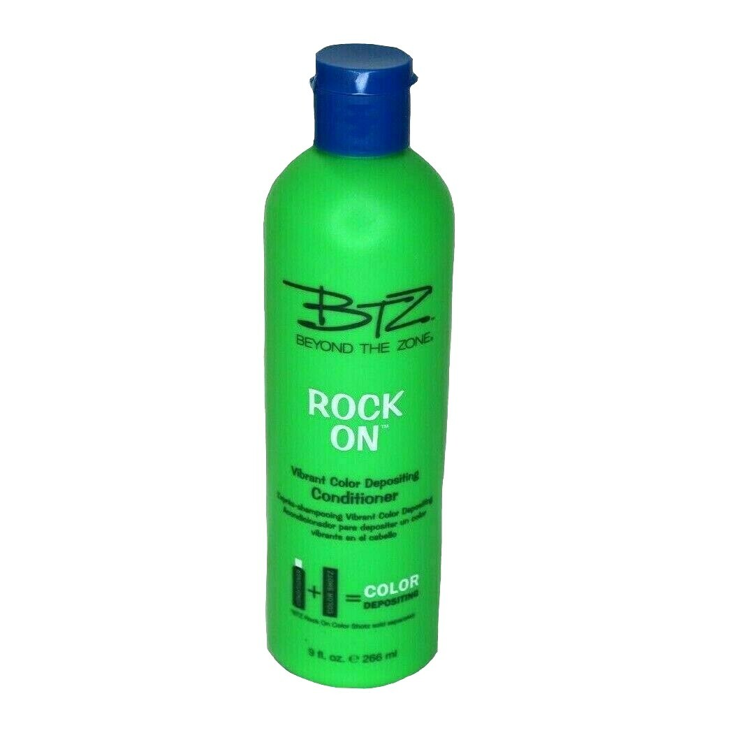 BTZ Beyond The Zone Rock On Vibrant Color Depositing Conditioner 9 oz/266 ml NEW