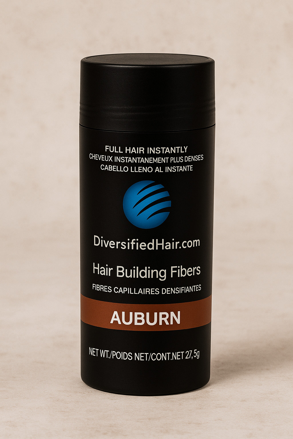 Branded Hair Building Fibers – 27.5g – 9 Colors – USA Based/Shipped