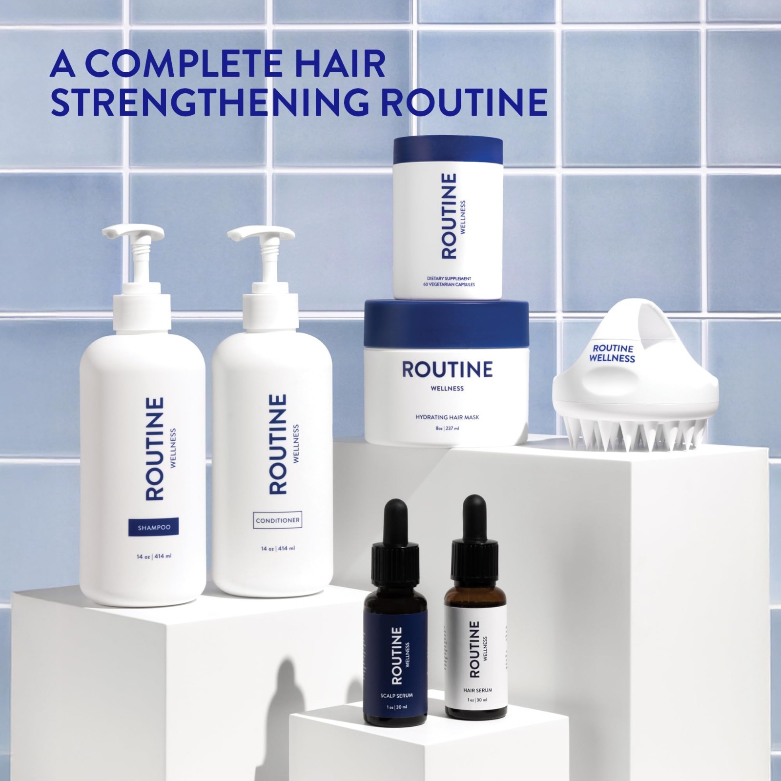 Anti-Thinning Deep Conditioner for Thinning Hair – Biotin, Pea Peptides, Saw Pal